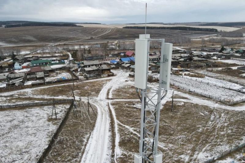 Жителям деревни Ключи в Иркутской области интернет обеспечила 1000-я базовая станция «Булат»