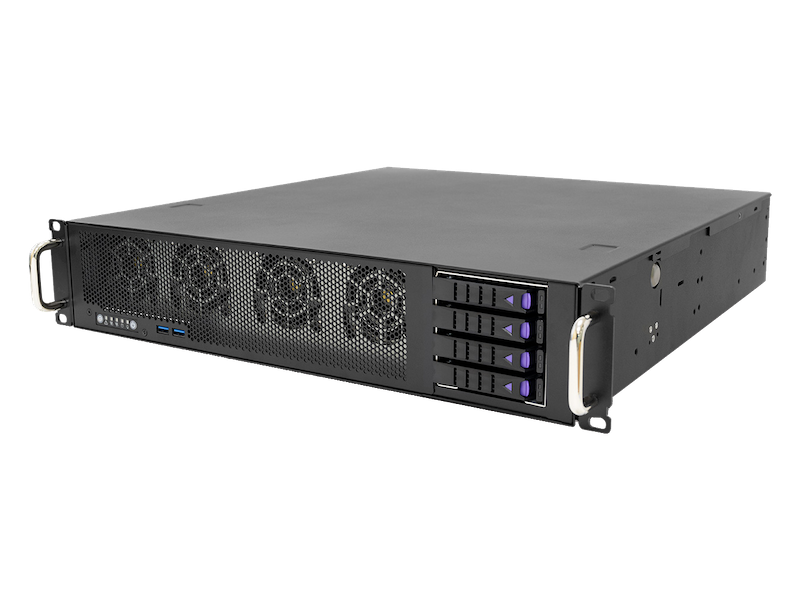 Глубина сервера Telco всего 450 мм