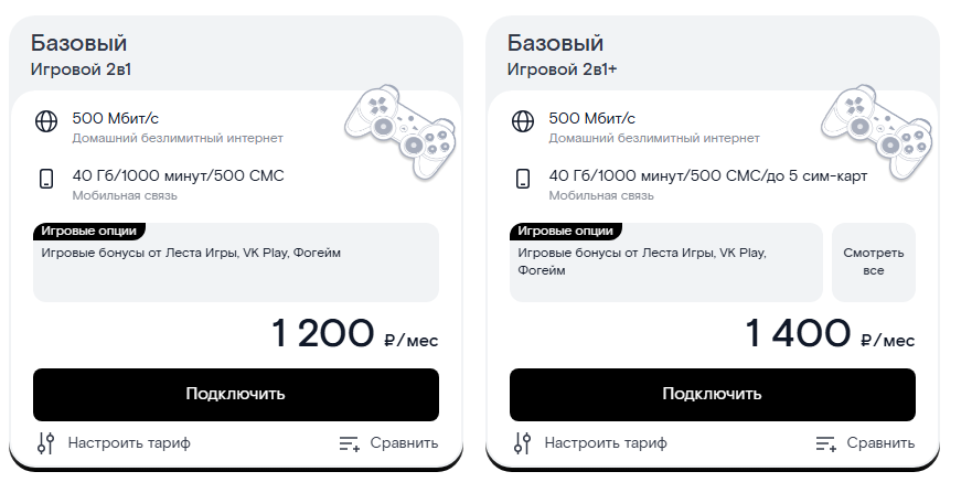 Игровые тарифы «Ростелекома» для жителей Красноярска, краткое описание Игровые тарифы «Ростелекома» для жителей Красноярска, краткое описание