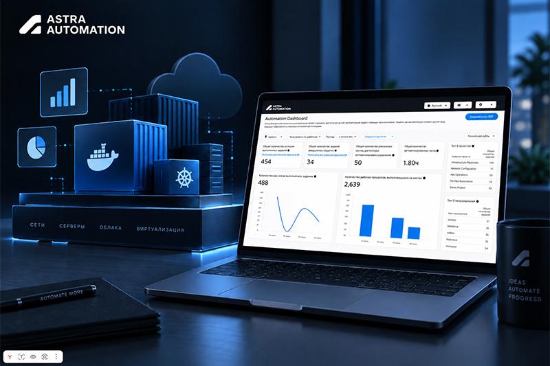 Обновленный продукт Astra Automation 2.1 сможет оценить эффективность автоматизации любой ИТ-инфраструктуры